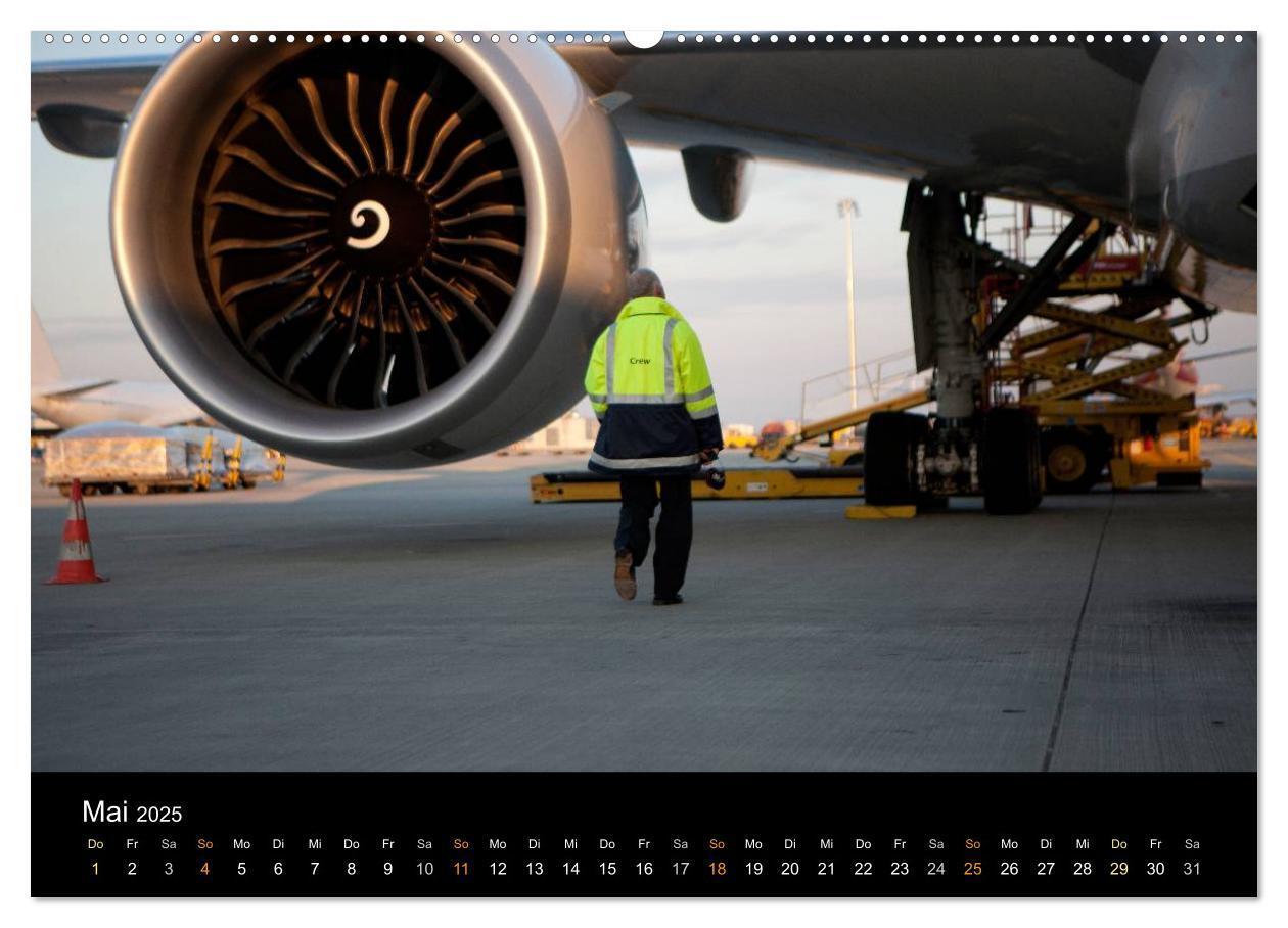 Bild: 9783435817214 | Giant Aviation - Verkehrsluftfahrt (Wandkalender 2025 DIN A2 quer),...