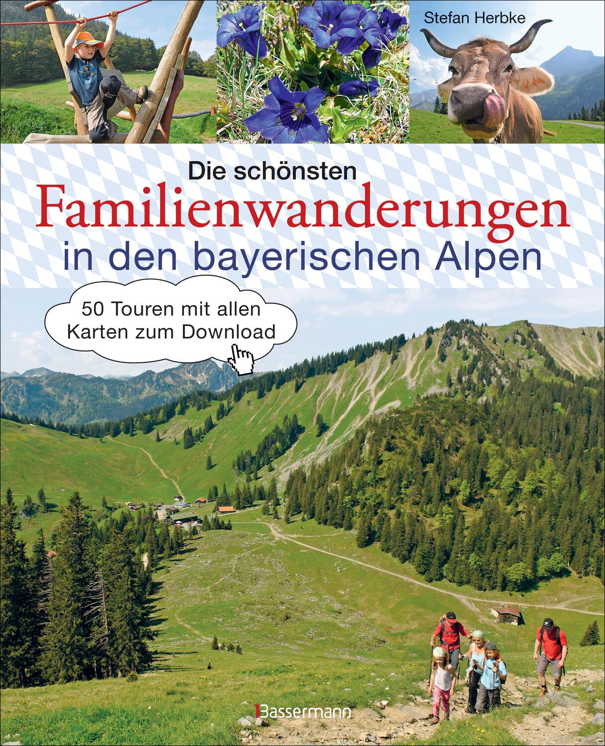 Cover: 9783809437802 | Die schönsten Familienwanderungen in den bayerischen Alpen | Herbke