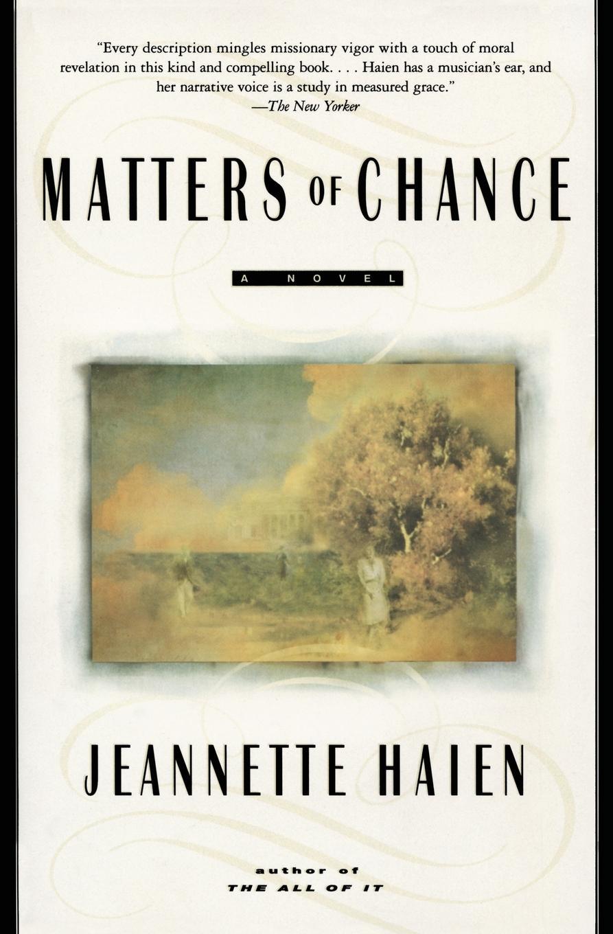 Cover: 9780060929527 | Matters of Chance | Jeannette Haien | Taschenbuch | Paperback | 2014