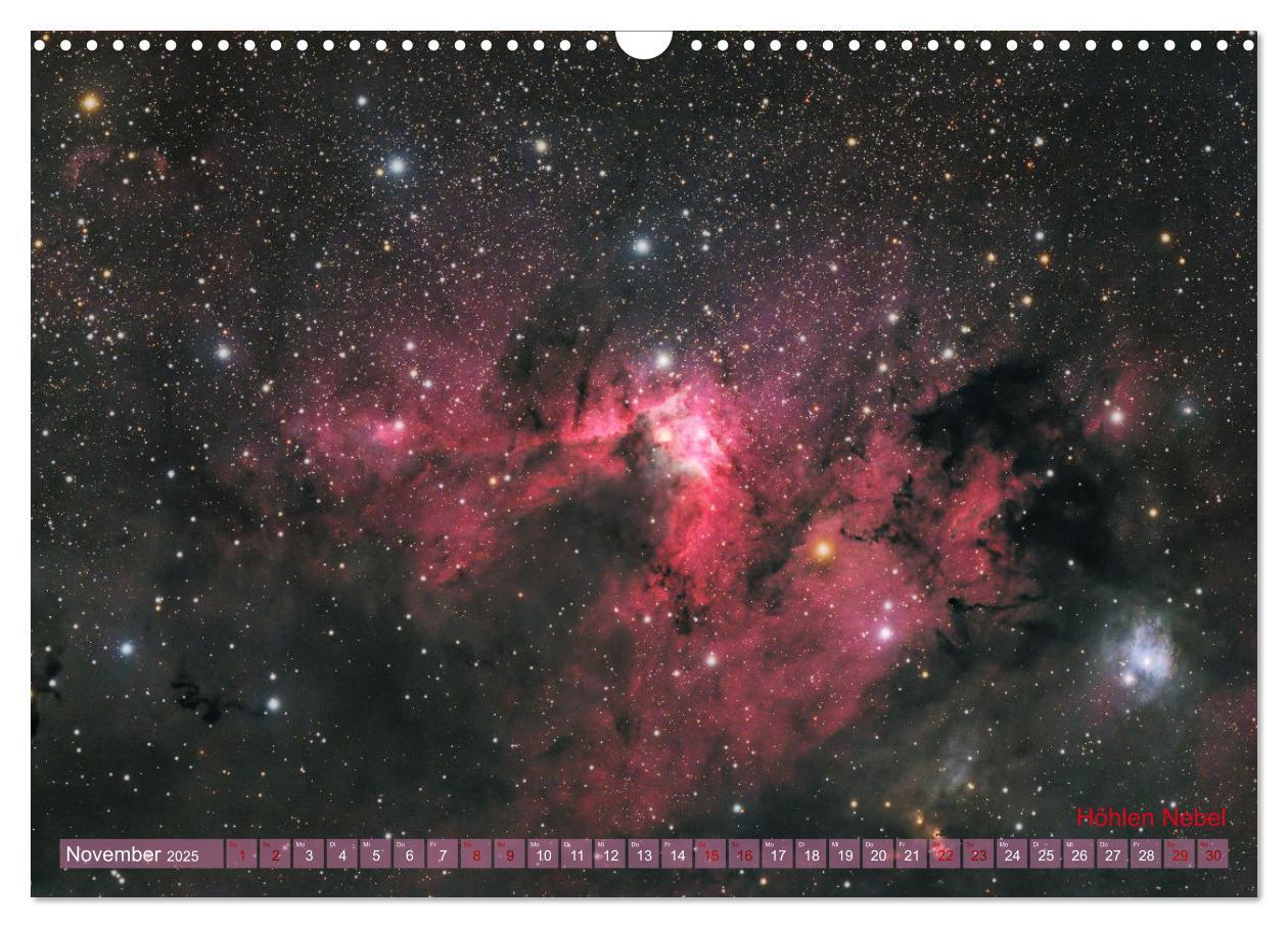 Bild: 9783457137314 | Deep Sky Kalender (Wandkalender 2025 DIN A3 quer), CALVENDO...