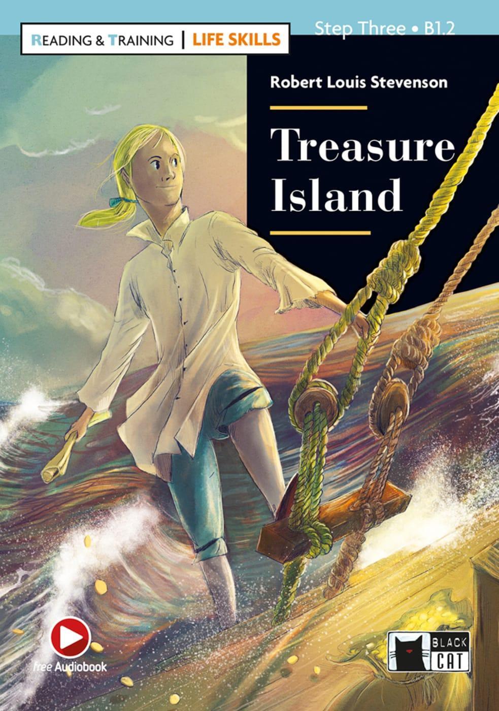 Cover: 9783125000322 | Treasure Island. Buch + Audio-Angebot | Robert Louis Stevenson | Buch