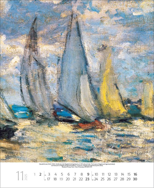 Bild: 9783731878377 | Claude Monet 2025 | Verlag Korsch | Kalender | Spiralbindung | 14 S.