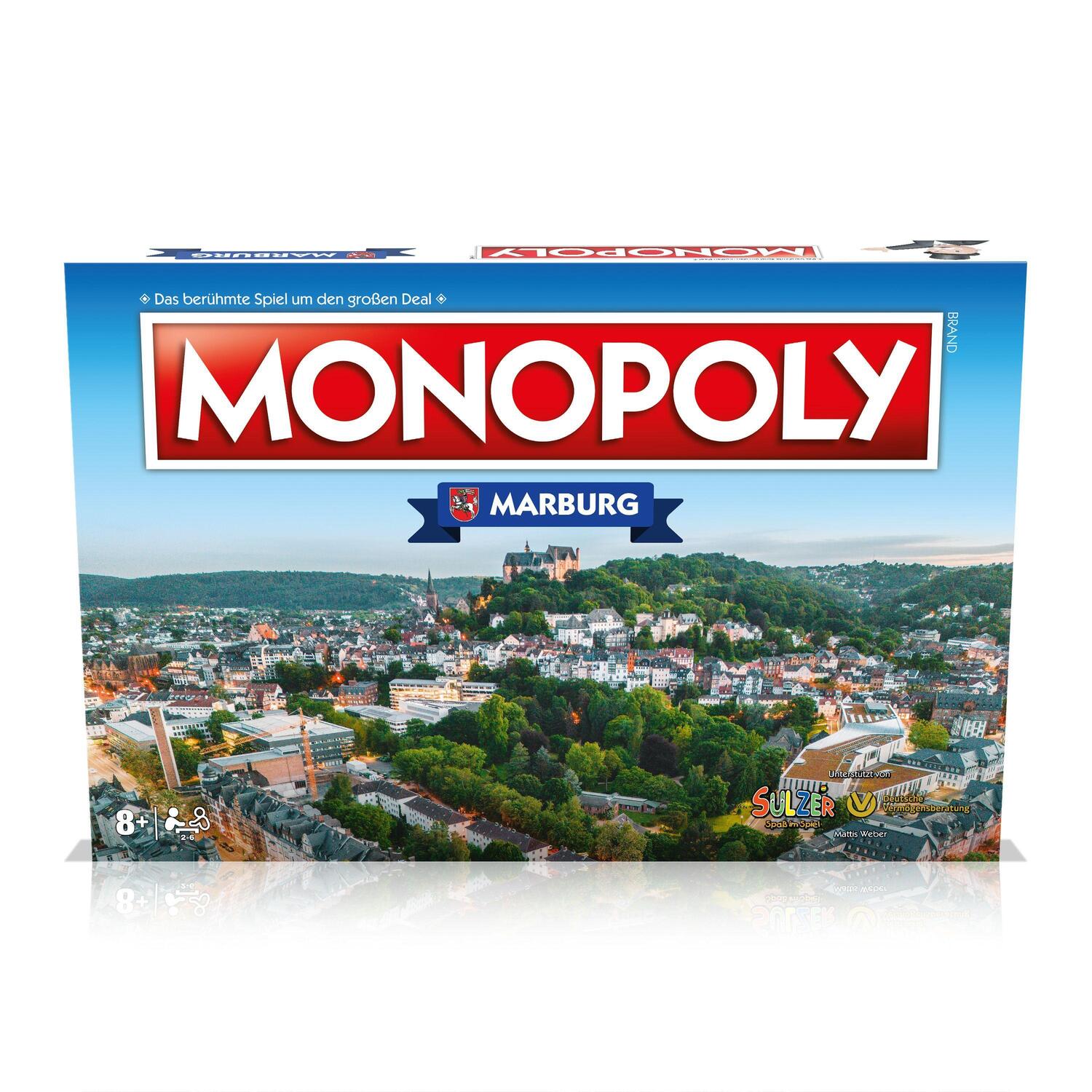 Cover: 4035576048329 | Monopoly Marburg | Spiel | Deutsch | 2022 | Winning Moves