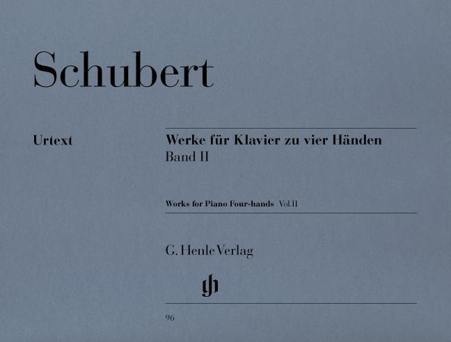 Cover: 9790201800967 | Works For Piano Four-Hands Volume 2 | G. Henle Urtext-Ausgabe