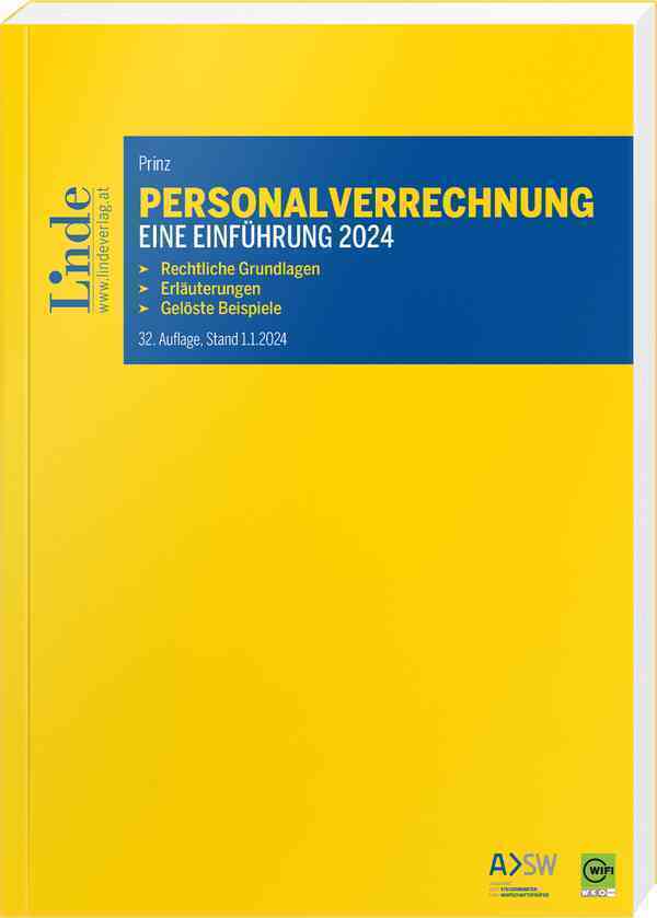 Cover: 9783707348262 | Personalverrechnung: eine Einführung 2024 | Irina Prinz | Taschenbuch