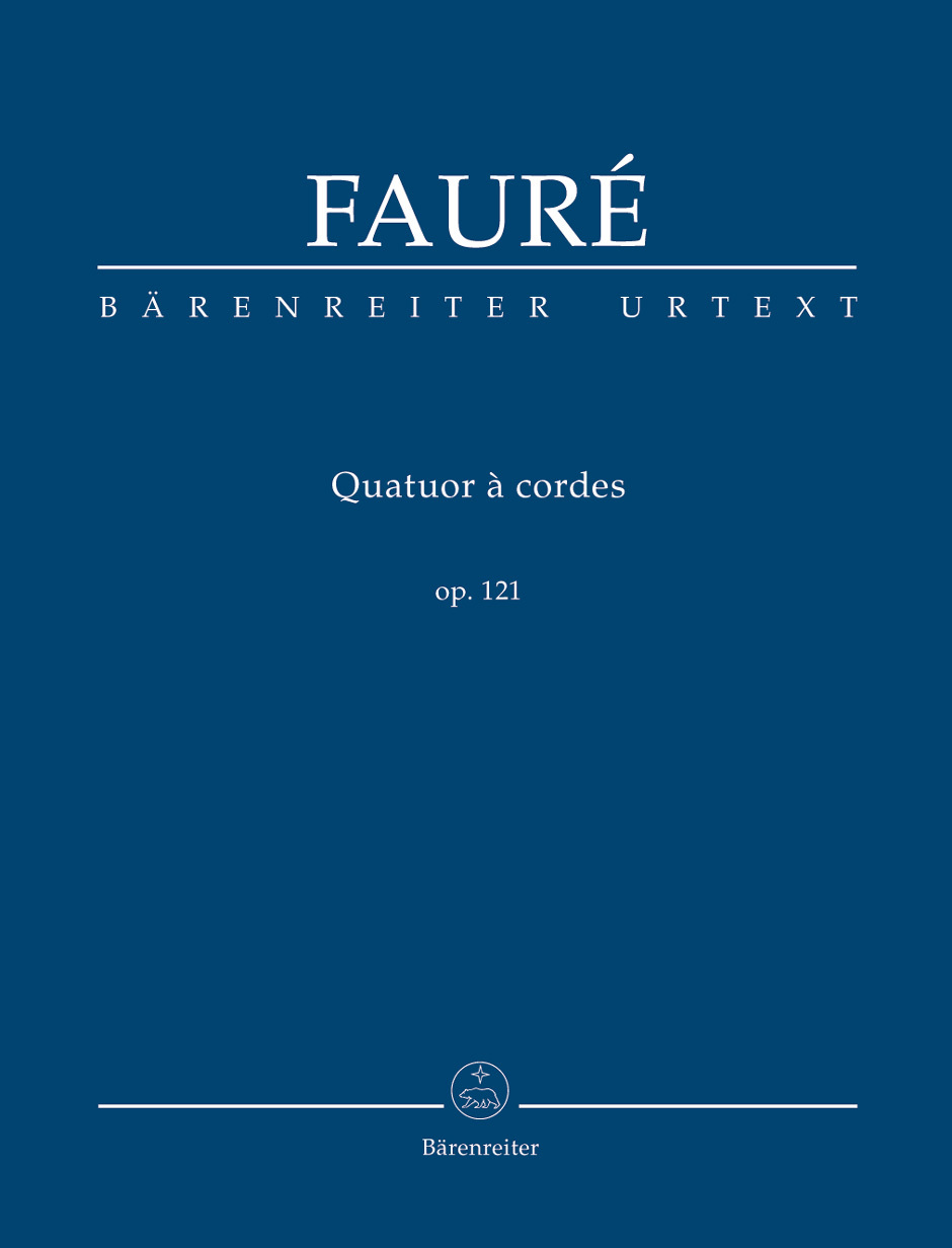 Cover: 9790006205257 | Streichquartett op.121 Studienpartitur | Gabriel Urbain Fauré | Buch