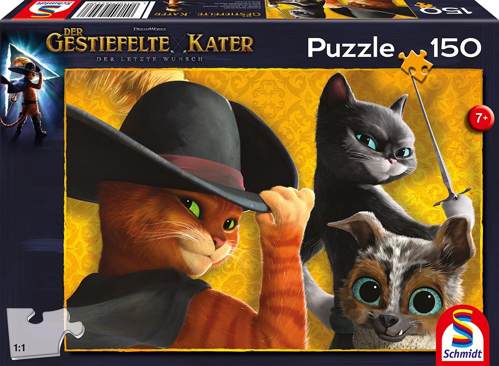 Cover: 4001504564438 | Der Gestiefelte Kater und seine Freunde, 150 Teile | Spiel | 56443