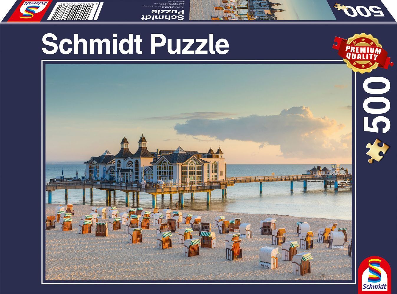 Cover: 4001504573881 | Ostseebad Sellin | Puzzle Standard 500 Teile | Spiel | Schachtel