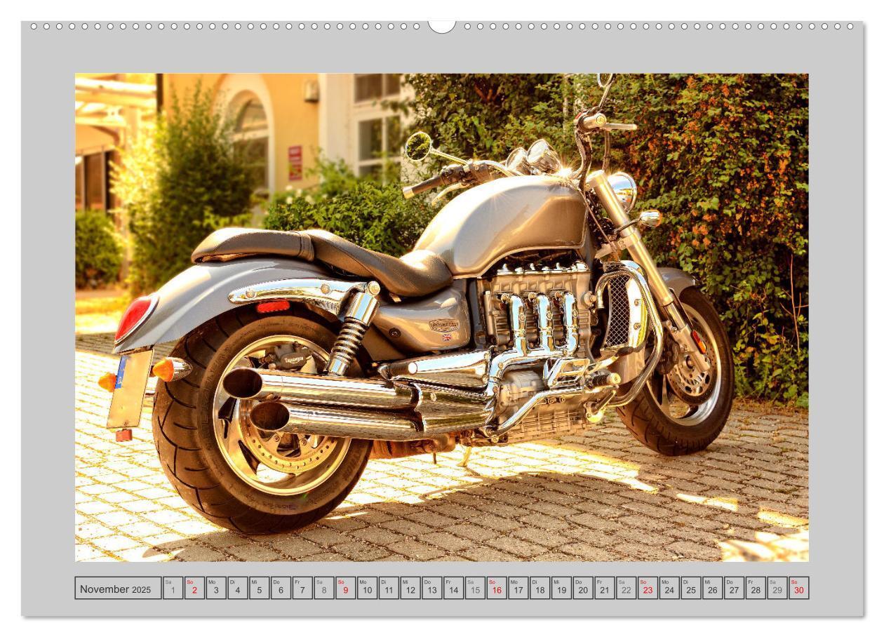 Bild: 9783383949463 | Vintage Bikes. Traumhafte Motorrad-Oldies (Wandkalender 2025 DIN A2...