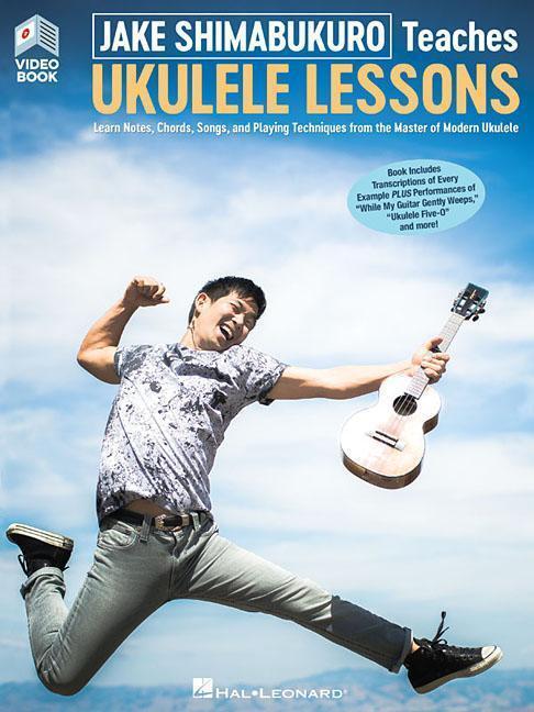 Cover: 884088508722 | Jake Shimabukuro Teaches Ukulele Lessons: Book with Full-Length...