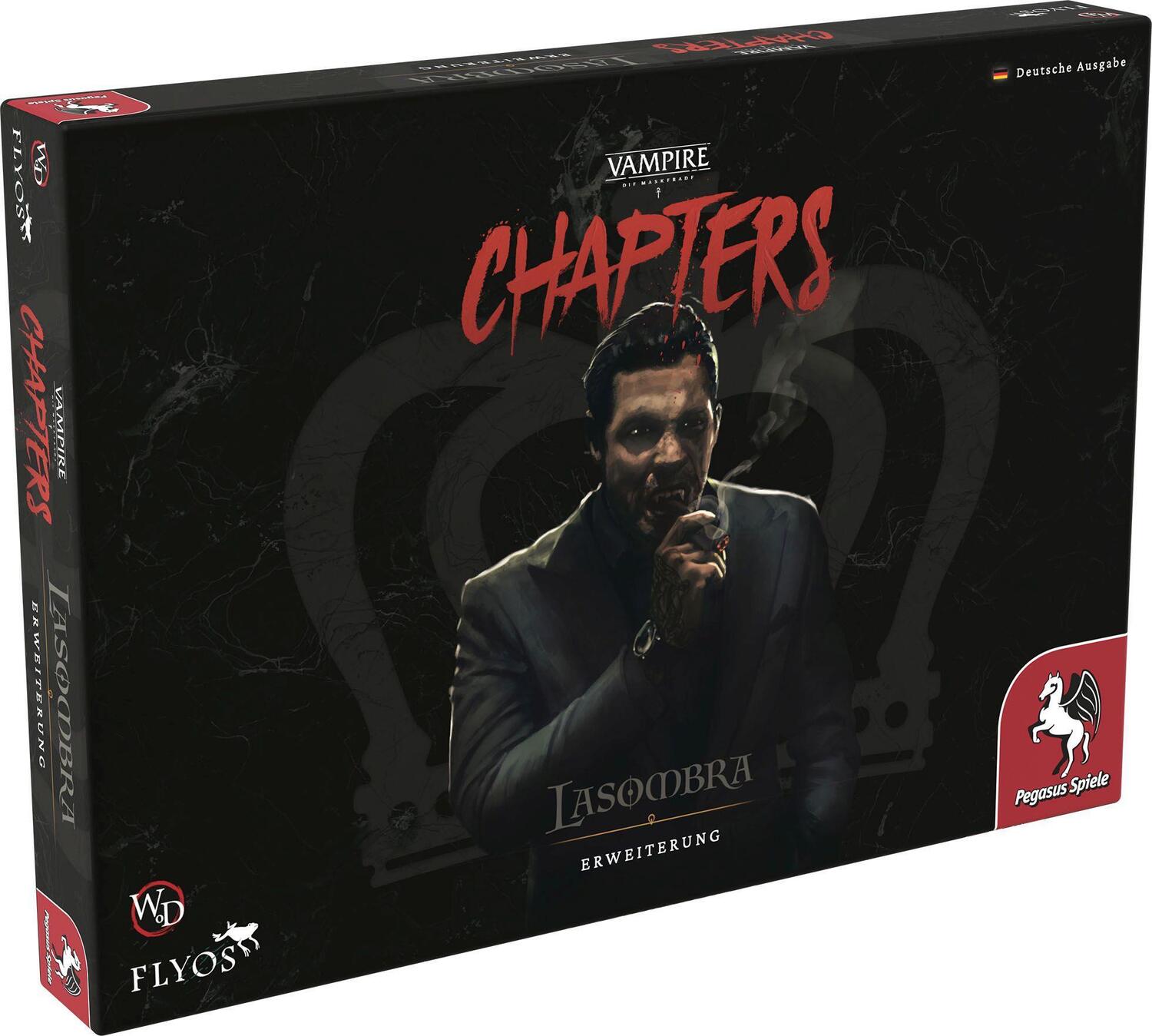 Cover: 4250231733925 | Vampire: Die Maskerade - CHAPTERS: Lasombra [Erweiterung] | Spiel