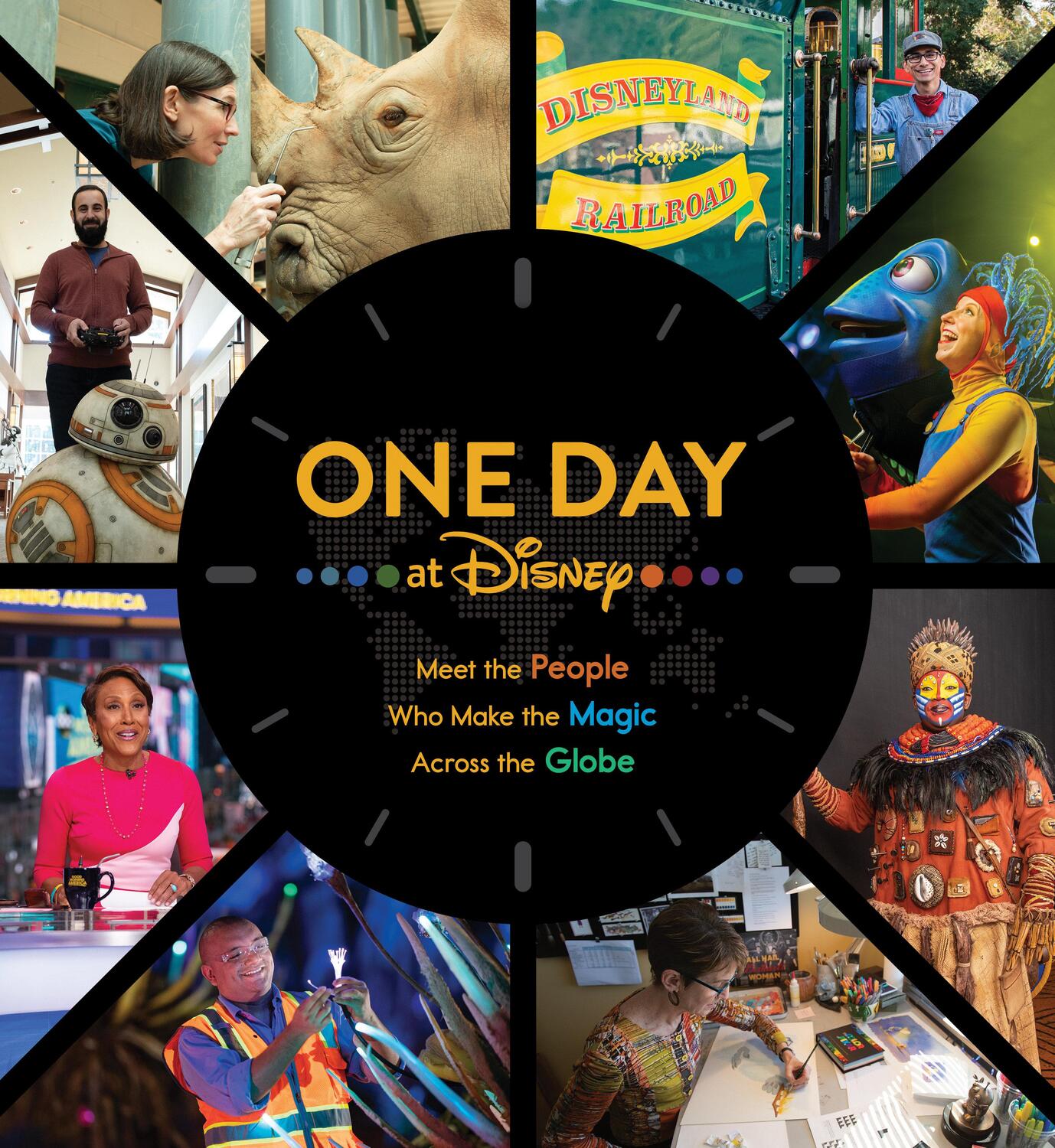 Cover: 9781368052245 | One Day at Disney: Meet the People Who Make the Magic Across the Globe