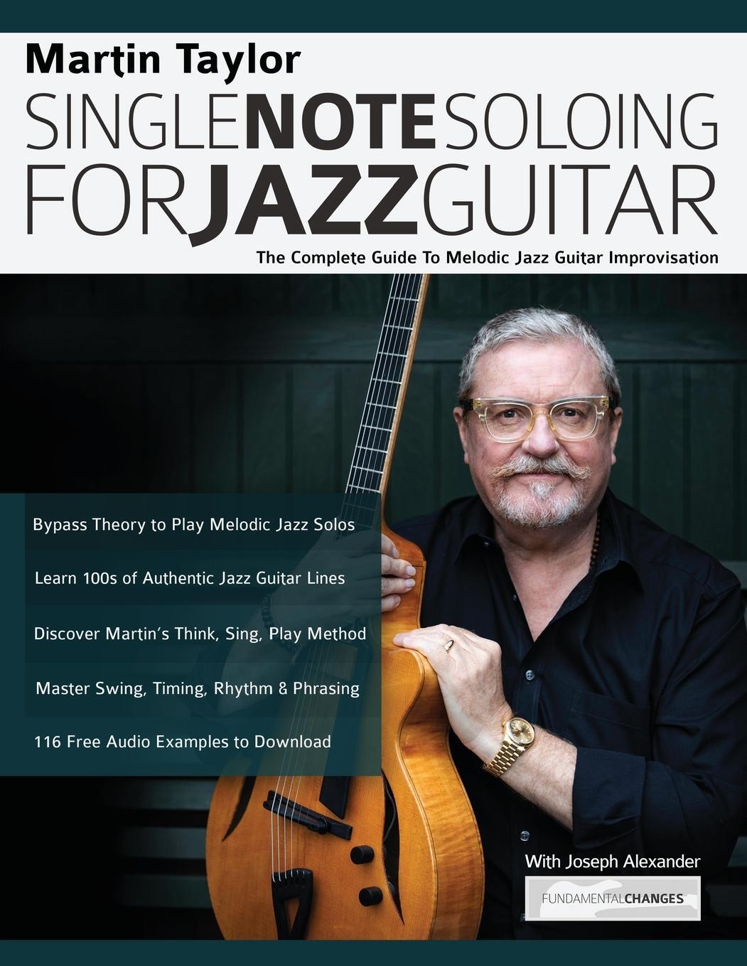 Cover: 9781789330885 | Martin Taylor Single Note Soloing For Jazz Guitar | Martin Taylor