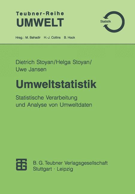 Cover: 9783815435267 | Umweltstatistik | Helga Stoyan (u. a.) | Taschenbuch | Paperback
