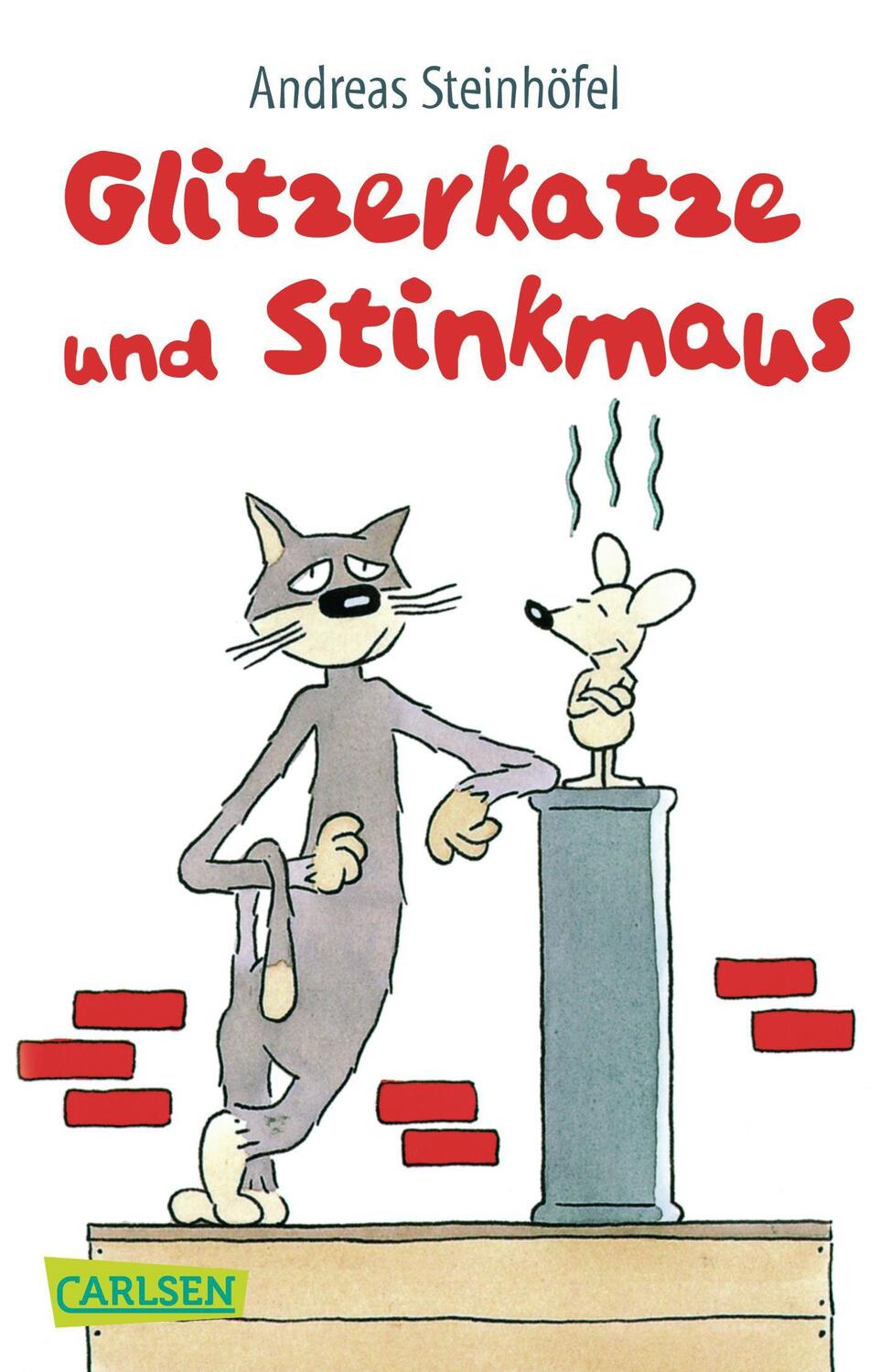 Cover: 9783551313522 | Glitzerkatze und Stinkmaus | Andreas Steinhöfel | Taschenbuch | 90 S.