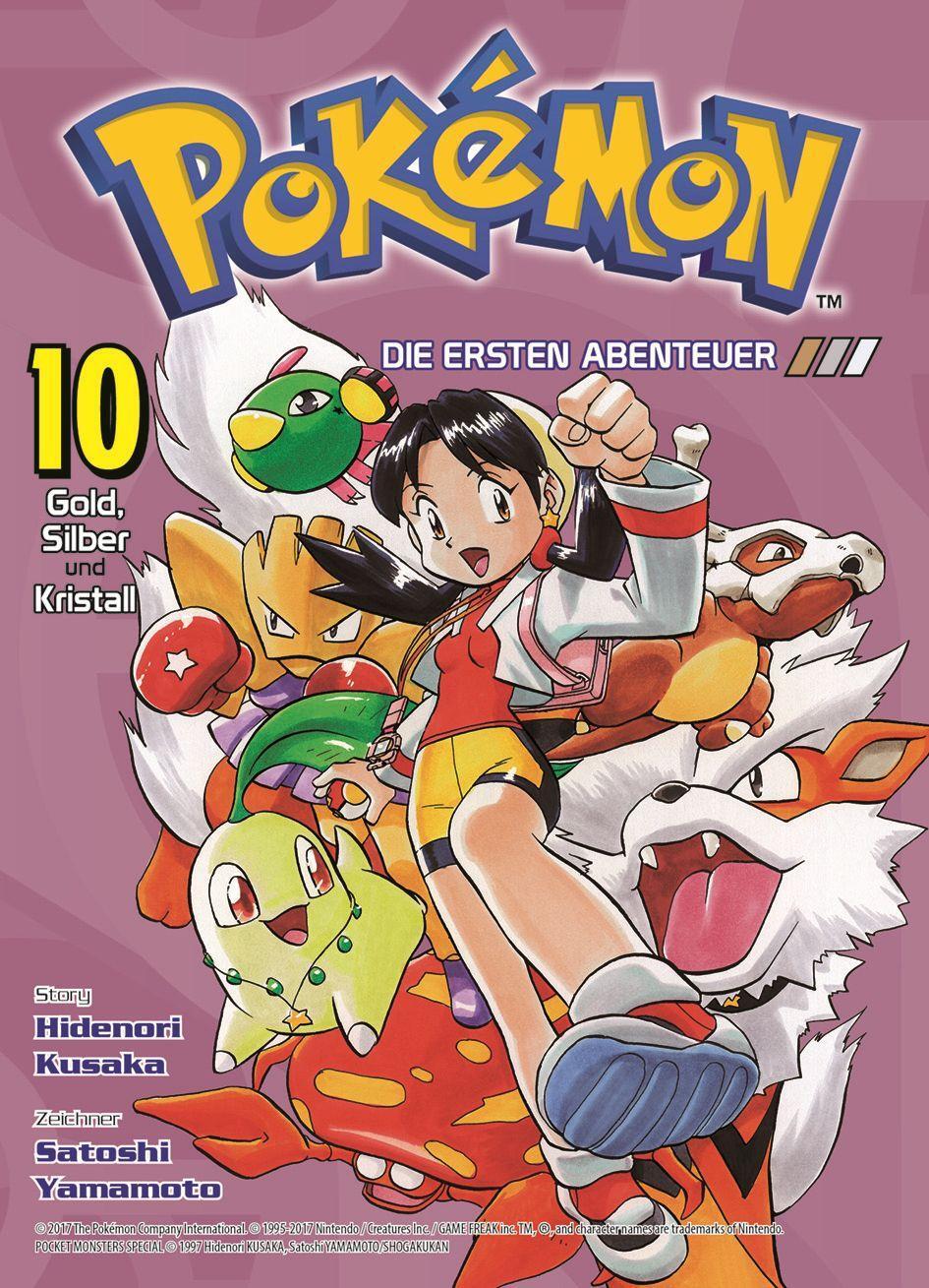 Cover: 9783741603273 | Pokémon - Die ersten Abenteuer | Bd. 10: Gold, Silber und Kristall