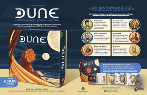 Cover: 9781947494503 | Dune Board Game | Dune | GF9DUNE1 | englisch | EAN 9781947494503