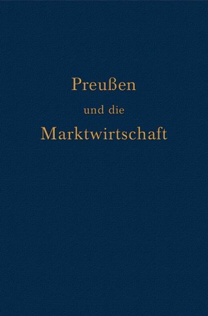 Cover: 9783957680181 | Preußen und die Marktwirtschaft | Erhardt Bödecker | Buch | 136 S.