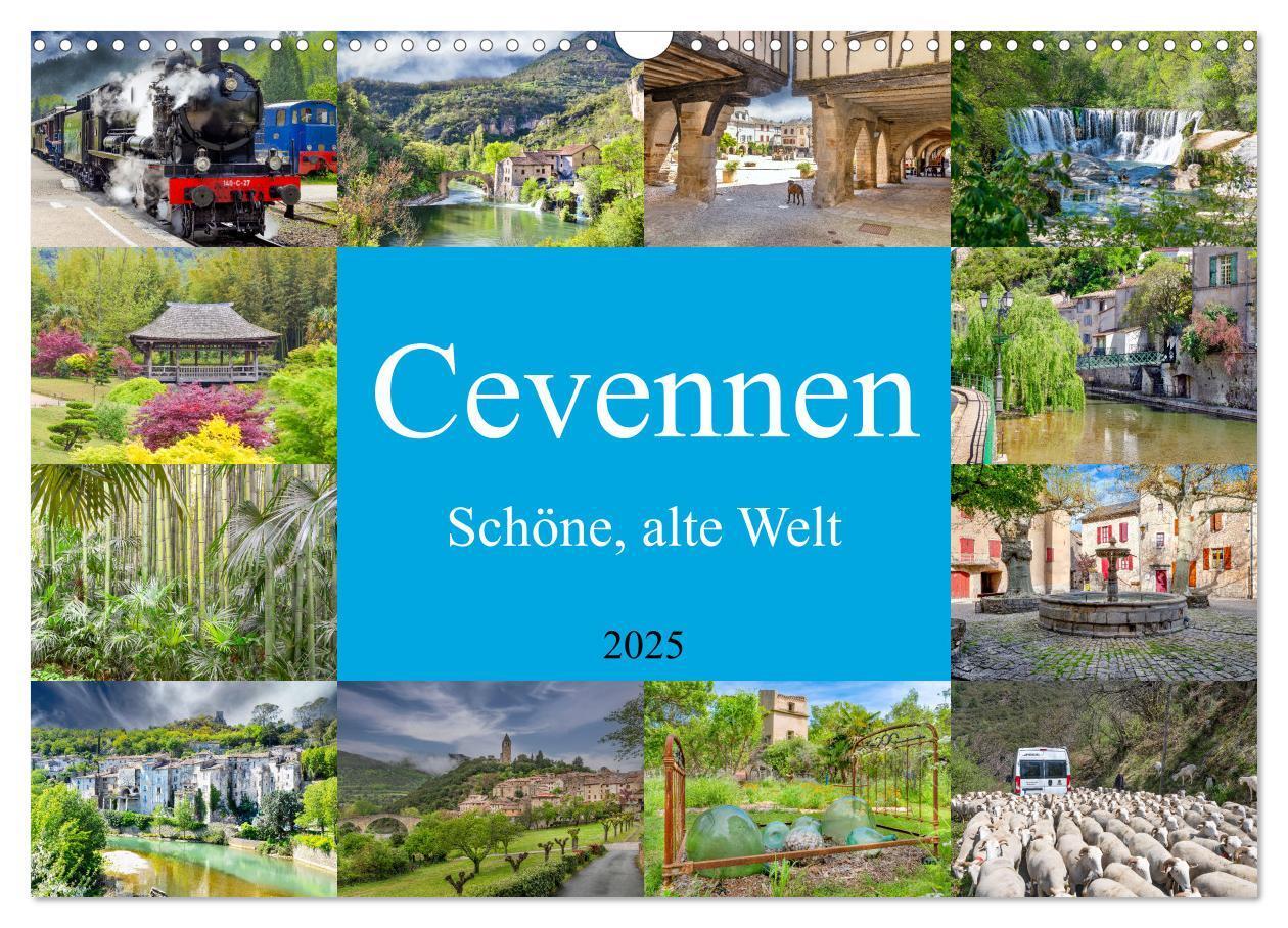 Cover: 9783383768453 | Cevennen - Schöne alte Welt (Wandkalender 2025 DIN A3 quer),...