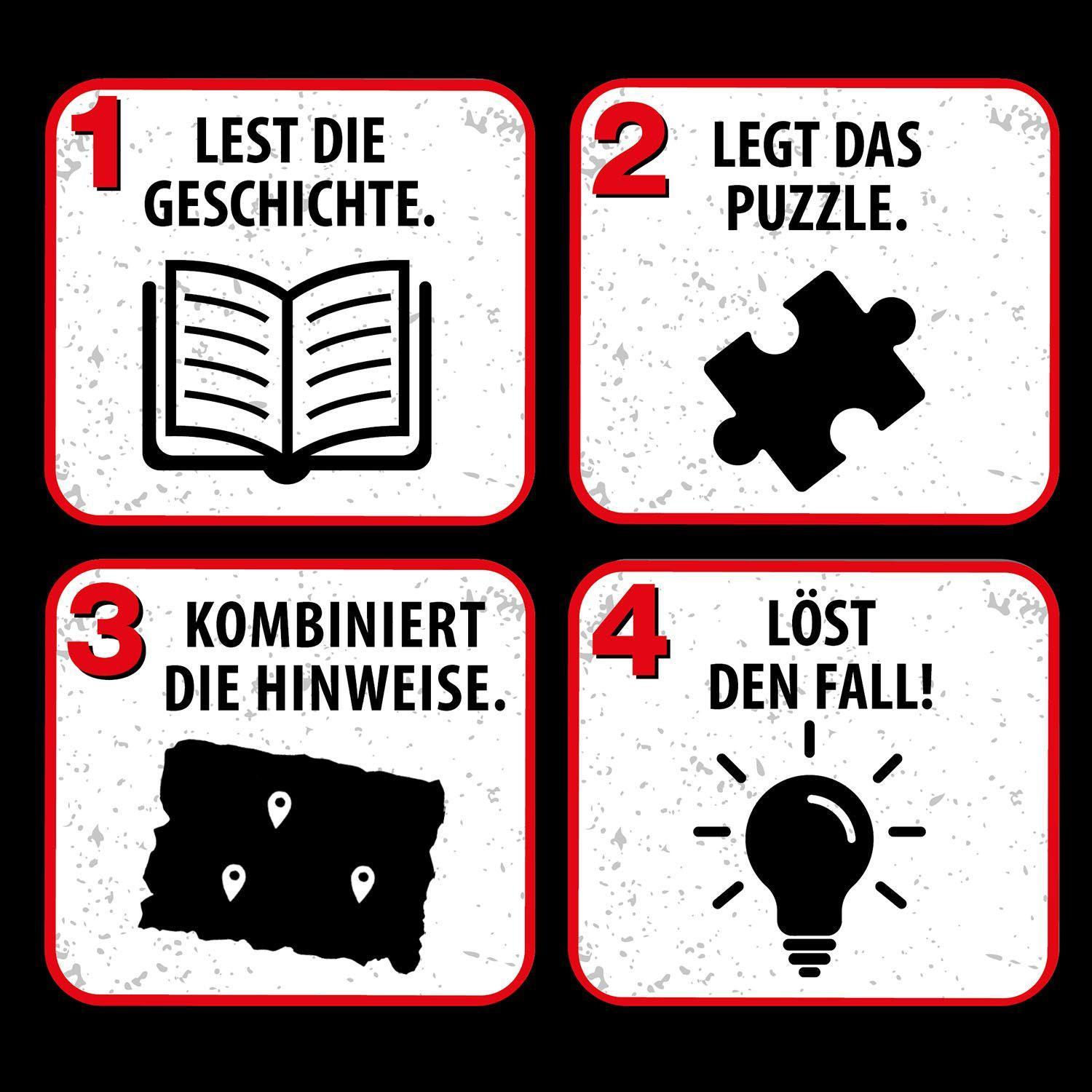 Bild: 4002051680664 | Krimi-Puzzle: Die drei ??? Kids 150 Teile - Achtung, Meeresungeheuer!