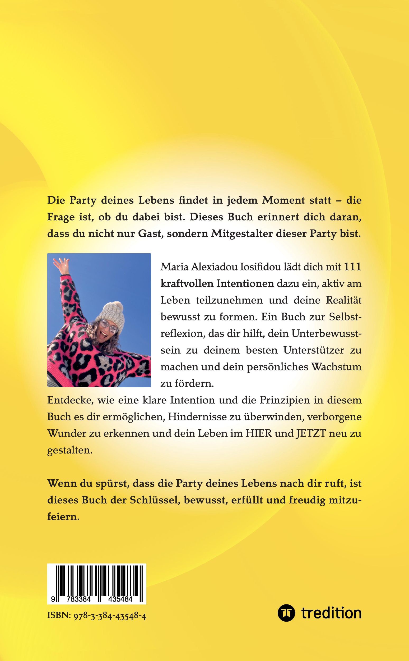 Rückseite: 9783384435484 | The Party of Life | Die Macht der Intention | Iosifidou | Taschenbuch