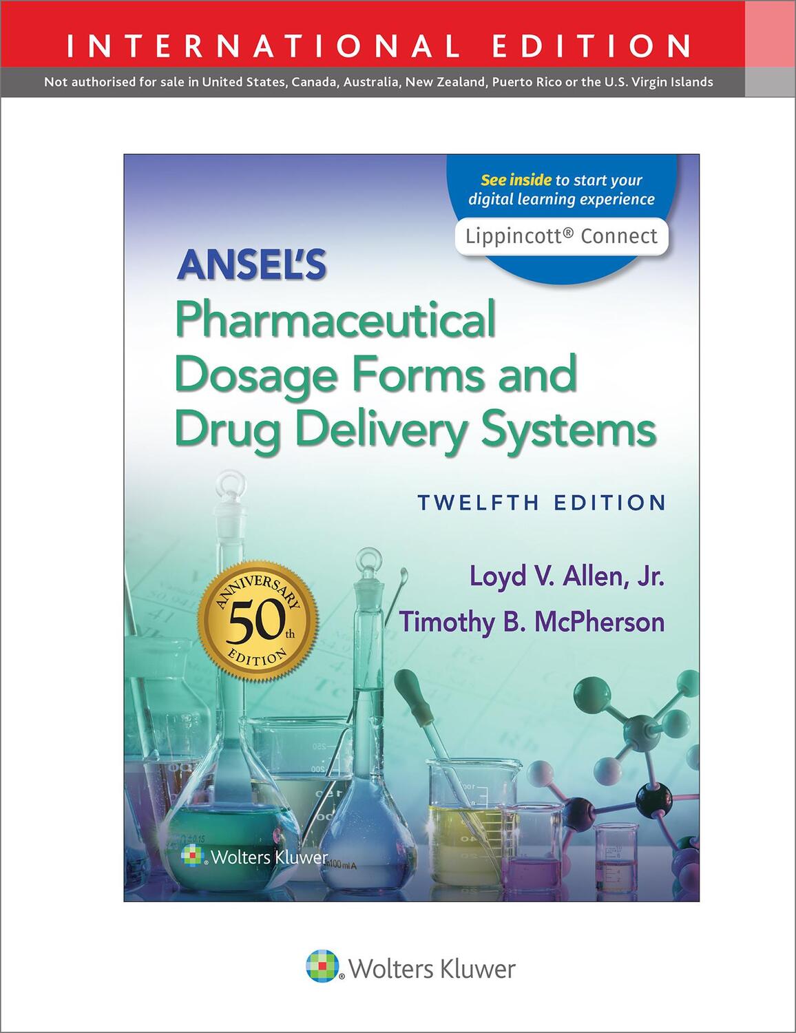 Cover: 9781975171803 | Ansel's Pharmaceutical Dosage Forms and Drug Delivery Systems | Allen