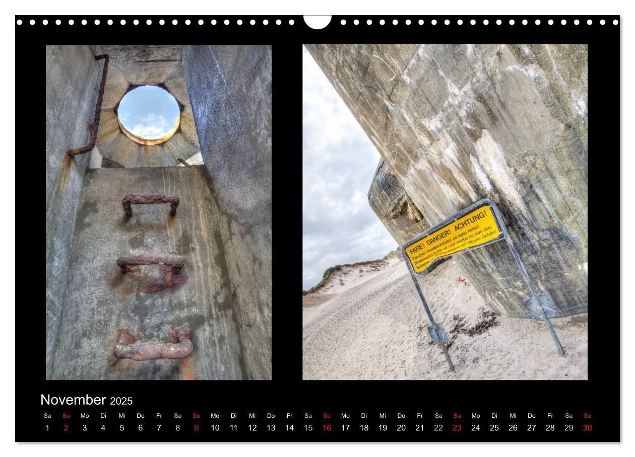 Bild: 9783435831654 | Bunker Houvig (Wandkalender 2025 DIN A3 quer), CALVENDO Monatskalender