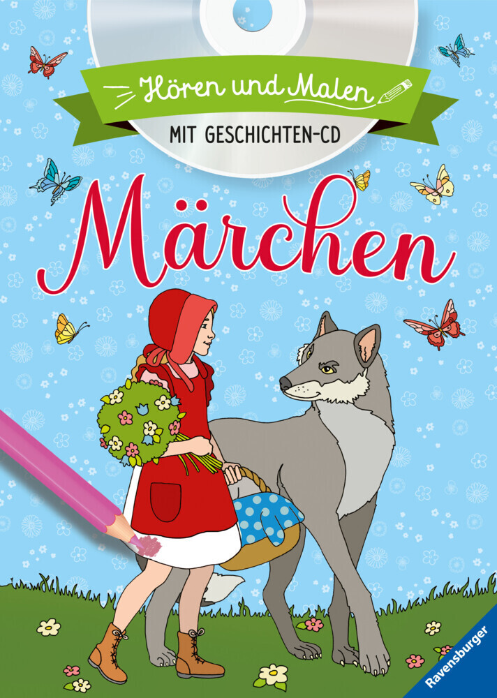 Cover: 9783473417209 | Hören und Malen: Märchen mit Geschichten-CD | Mia Steingräber | Buch