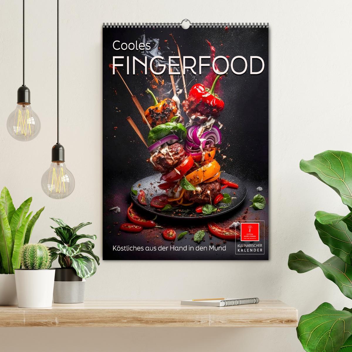 Bild: 9783435878413 | Cooles Fingerfood (Wandkalender 2025 DIN A2 hoch), CALVENDO...