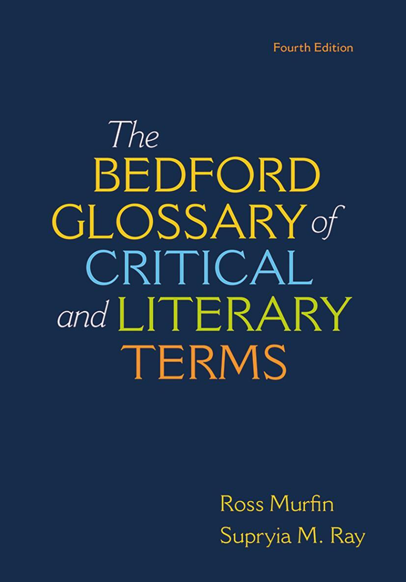 Cover: 9781319035396 | Bedford Glossary of Critical & Literary Terms | University | Buch