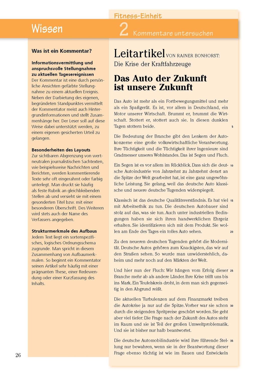 Bild: 9783804415836 | Texte analysieren und verfassen: Reportagen, Kommentare, Glossen,...