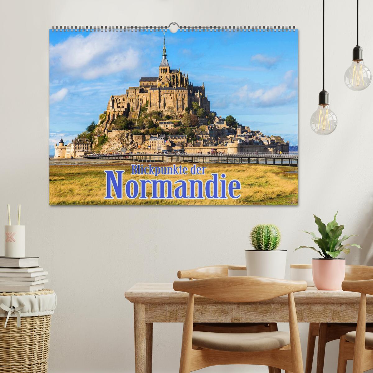 Bild: 9783435171224 | Blickpunkte der Normandie (Wandkalender 2025 DIN A2 quer), CALVENDO...