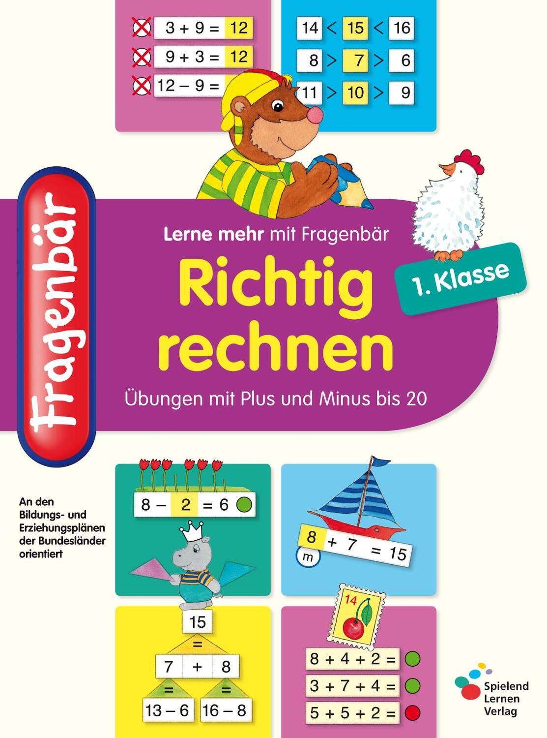Cover: 9783940811240 | Fragenbär - Richtig rechnen 1. Klasse | Broschüre | Deutsch | 2015