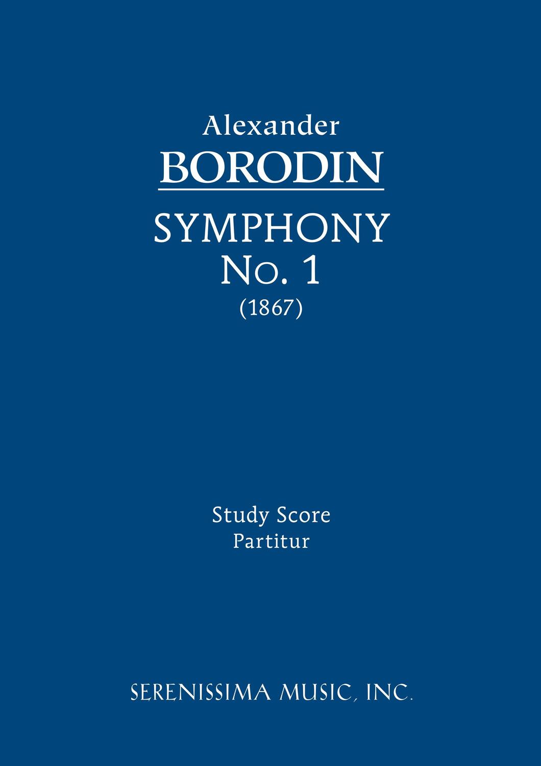 Cover: 9781932419726 | Symphony No.1 | Study score | Alexander Borodin | Taschenbuch | 2009