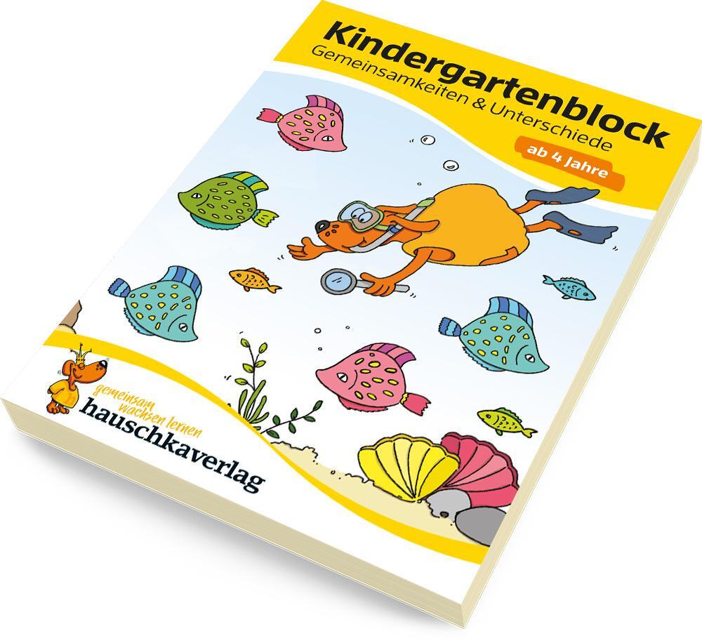 Bild: 9783881006194 | Kindergartenblock - Gemeinsamkeiten & Unterschiede ab 4 Jahre,...