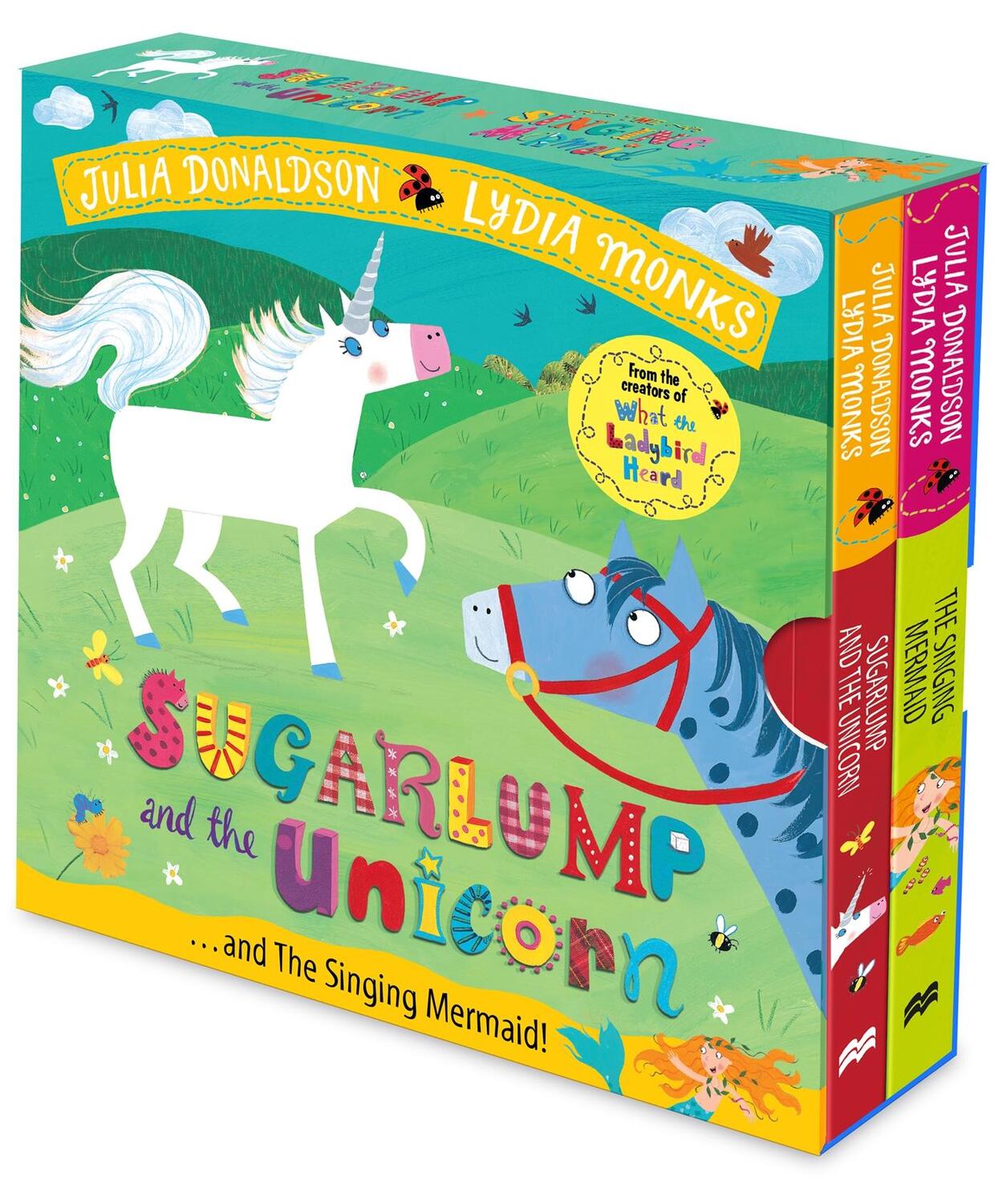 Cover: 9781529043952 | Sugarlump and the Unicorn and The Singing Mermaid Board Book Slipcase