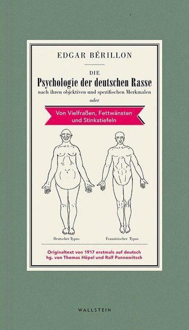 Cover: 9783835336919 | Die Psychologie der deutschen Rasse | Edgar Bérillon | Buch | 2020