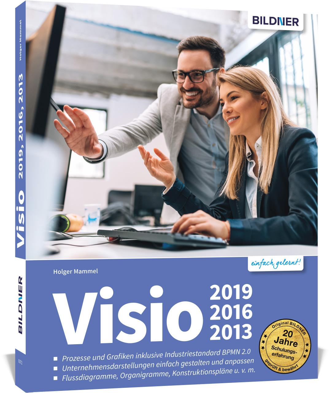 Cover: 9783832803506 | Visio 2019, 2016 und 2013 | Mammel Holger | Taschenbuch | 288 S.