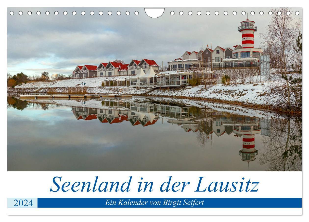 Cover: 9783383391903 | Seenland in der Lausitz (Wandkalender 2024 DIN A4 quer), CALVENDO...