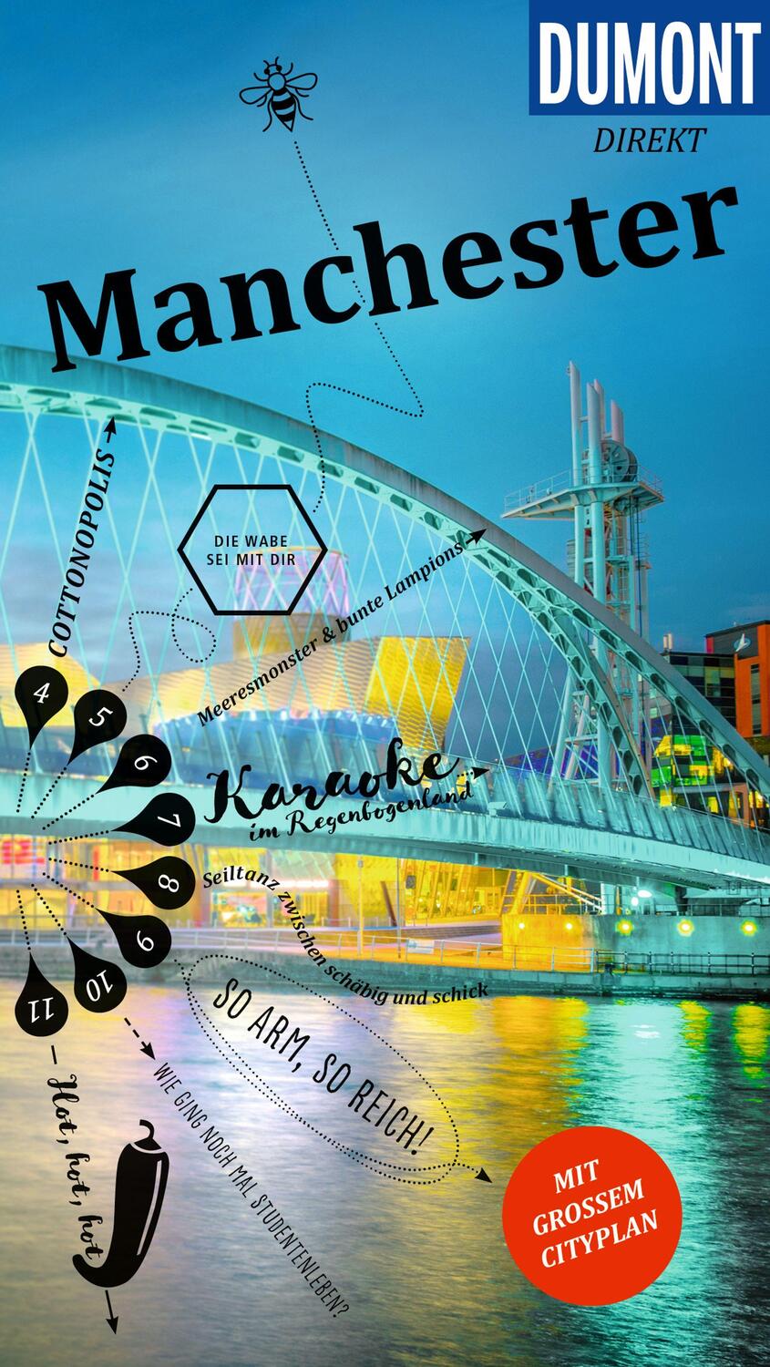 Cover: 9783616000107 | DuMont direkt Reiseführer Manchester | Mit großem Cityplan | Neder