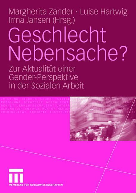 Cover: 9783531149479 | Geschlecht Nebensache? | Margherita Zander (u. a.) | Taschenbuch