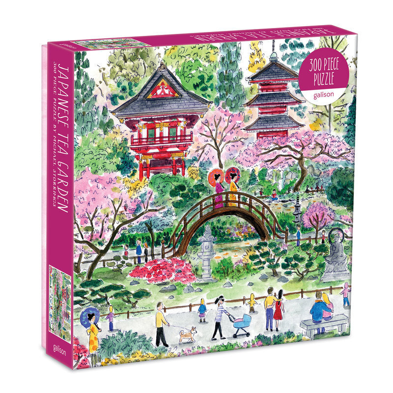Cover: 9780735362697 | Michael Storrings Japanese Tea Garden 300 Piece Puzzle | Galison