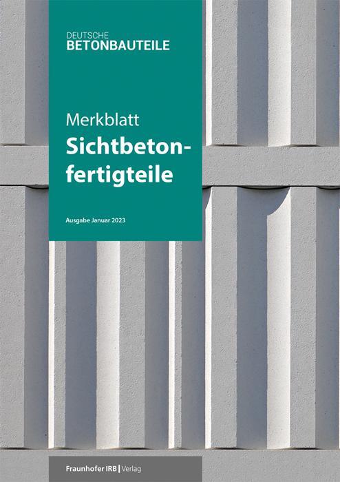 Cover: 9783738807998 | Merkblatt Sichtbetonfertigteile. | V. (u. a.) | Taschenbuch | 88 S.