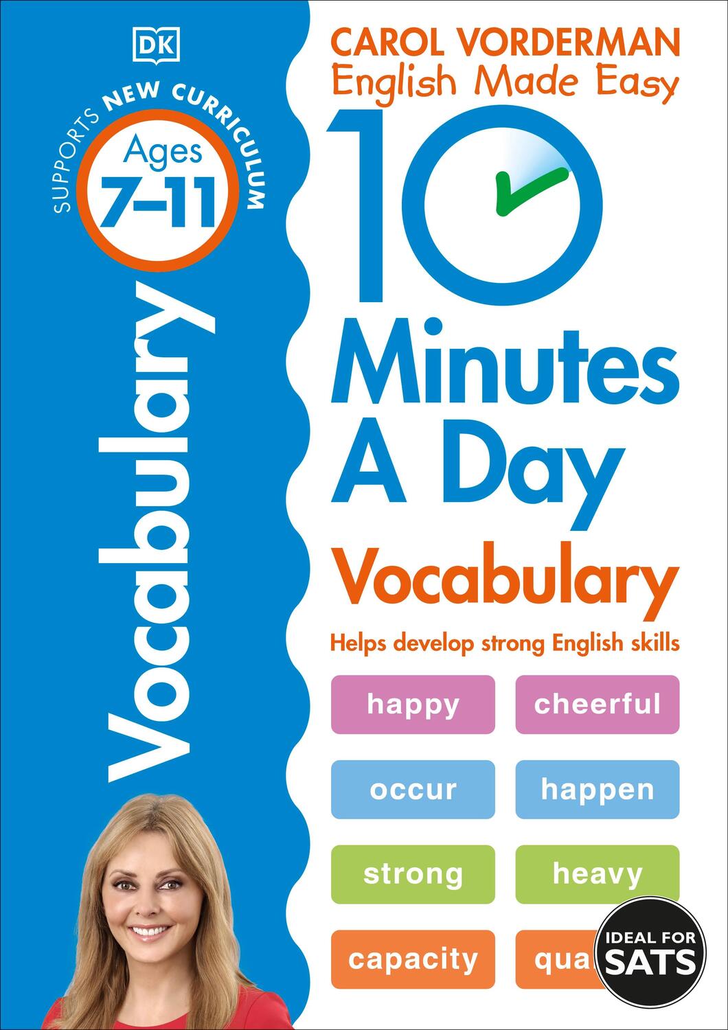 Cover: 9780241183854 | 10 Minutes A Day Vocabulary, Ages 7-11 (Key Stage 2) | Carol Vorderman