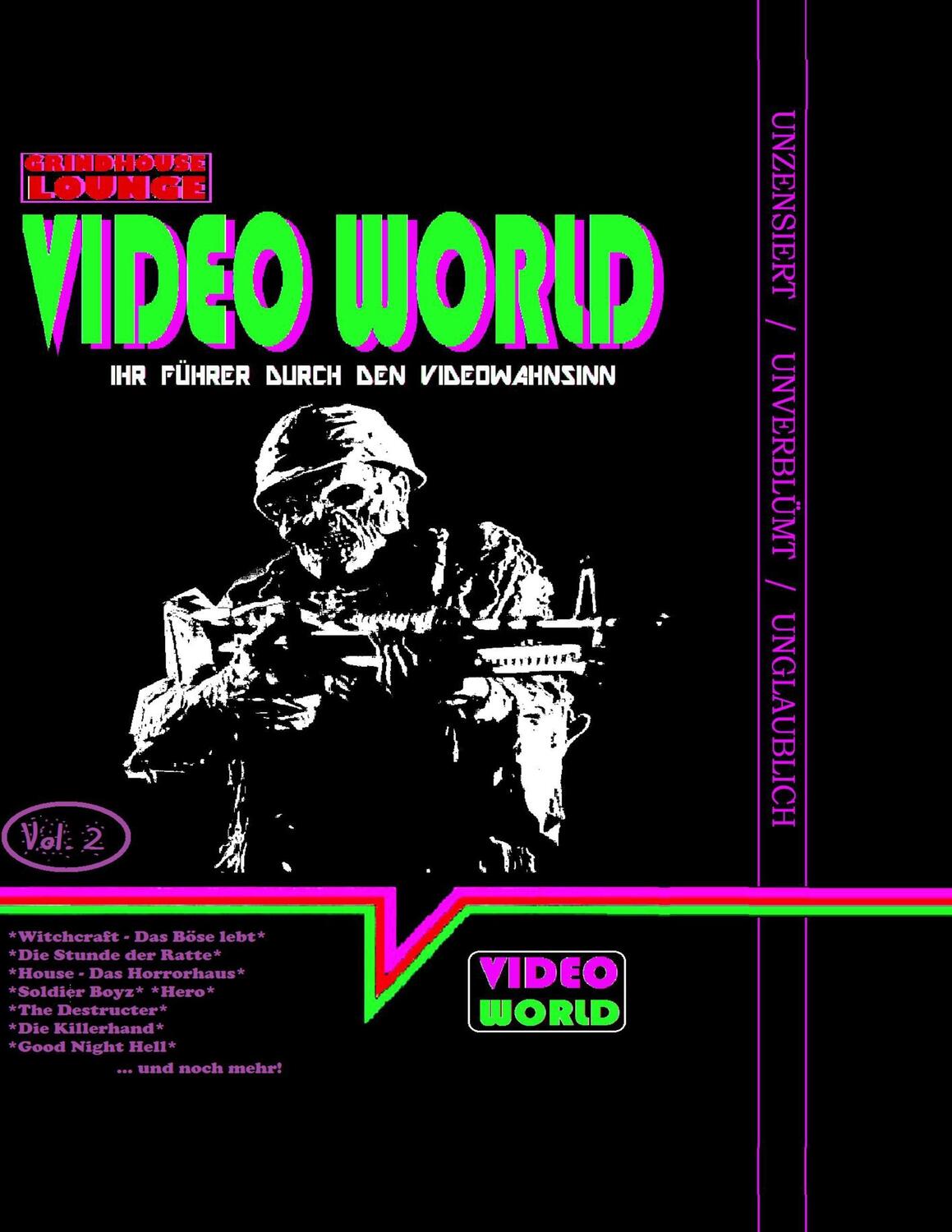 Cover: 9783743142756 | Grindhouse Lounge: Video World Vol. 2 - Ihr Filmführer durch den...