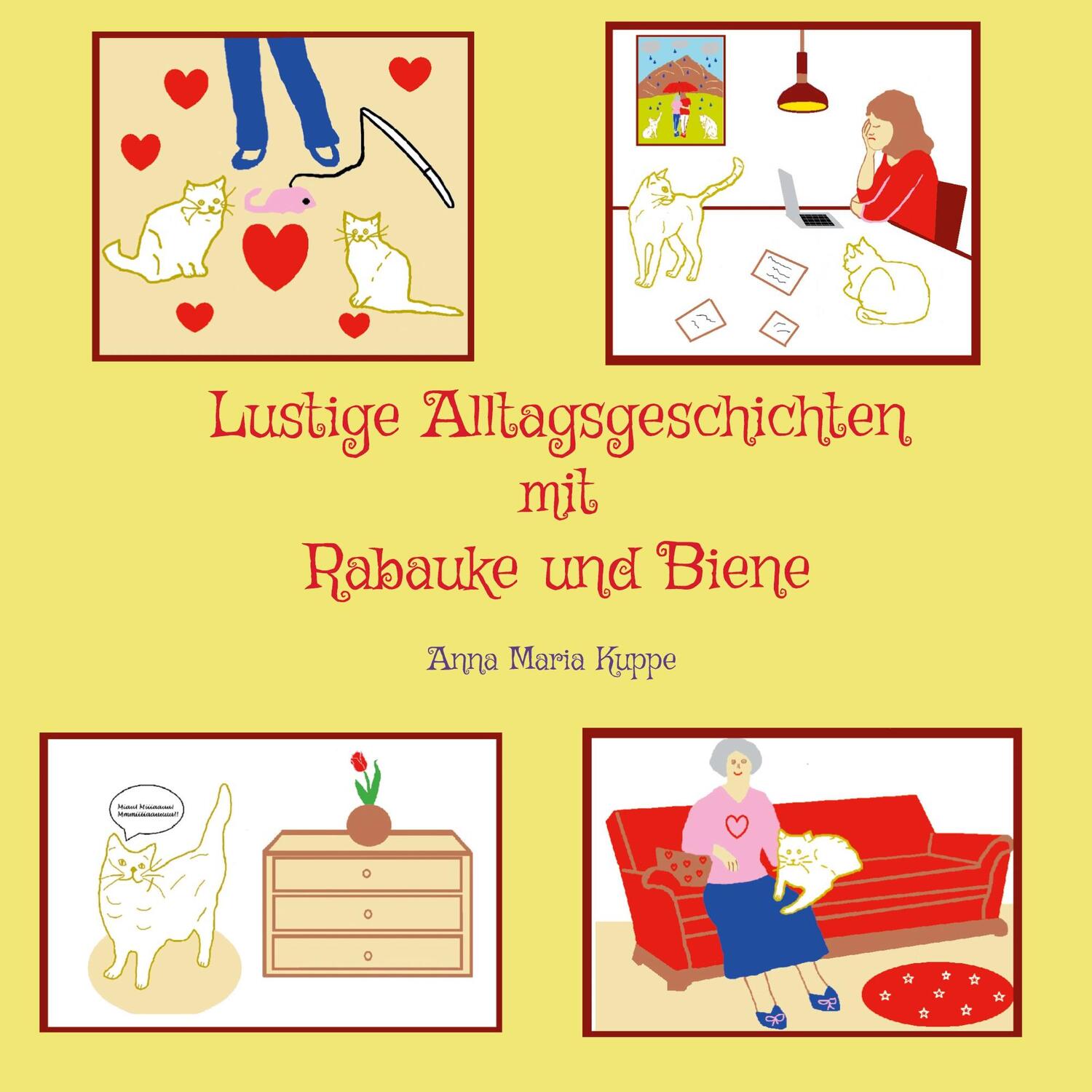 Cover: 9783758315145 | Lustige Alltagsgeschichten mit Rabauke und Biene | Anna Maria Kuppe
