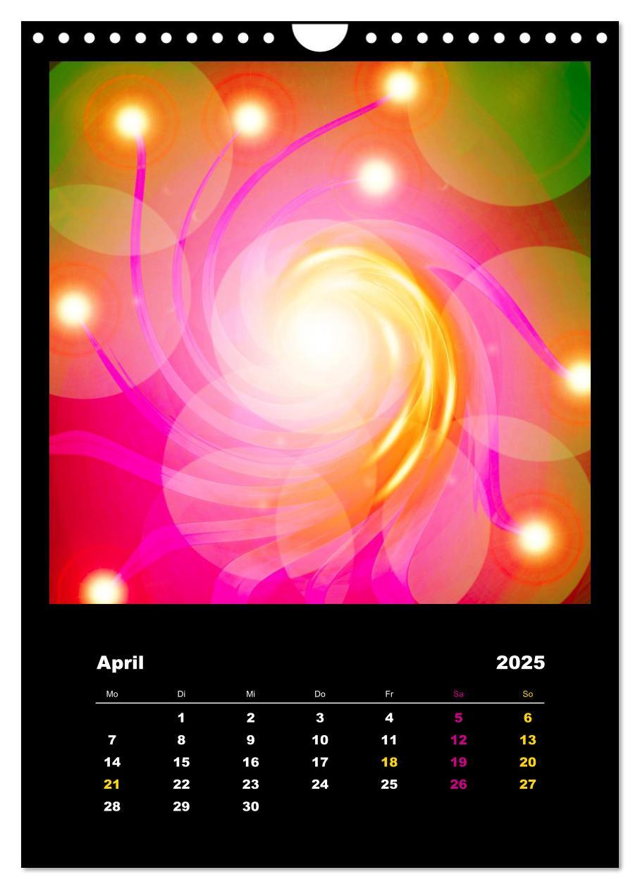 Bild: 9783457168882 | Energie-Spiralen 2025 (Wandkalender 2025 DIN A4 hoch), CALVENDO...