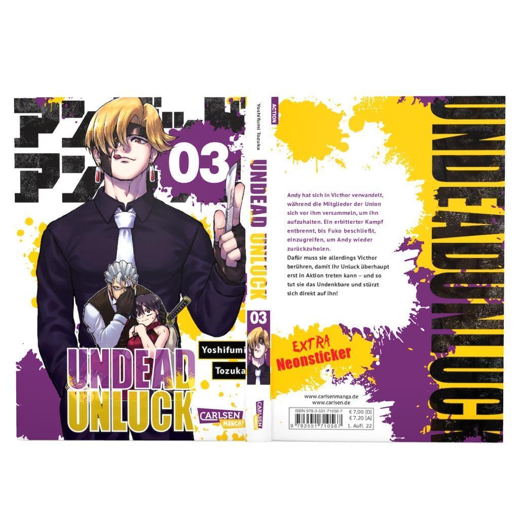 Bild: 9783551710567 | Undead Unluck 3 | Yoshifumi Tozuka | Taschenbuch | Undead Unluck