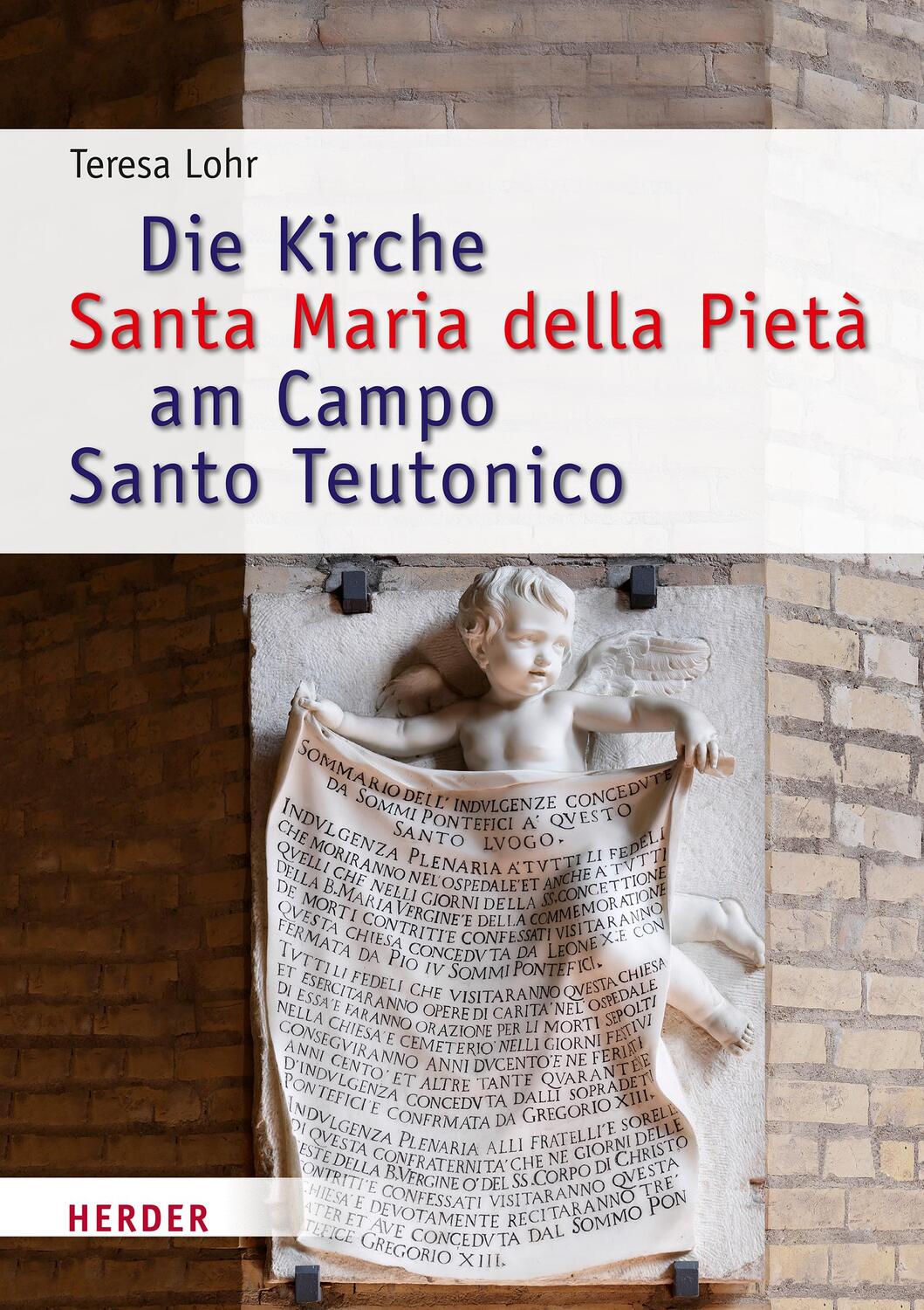 Cover: 9783451389689 | Die Kirche Santa Maria della Pietà am Campo Santo Teutonico...