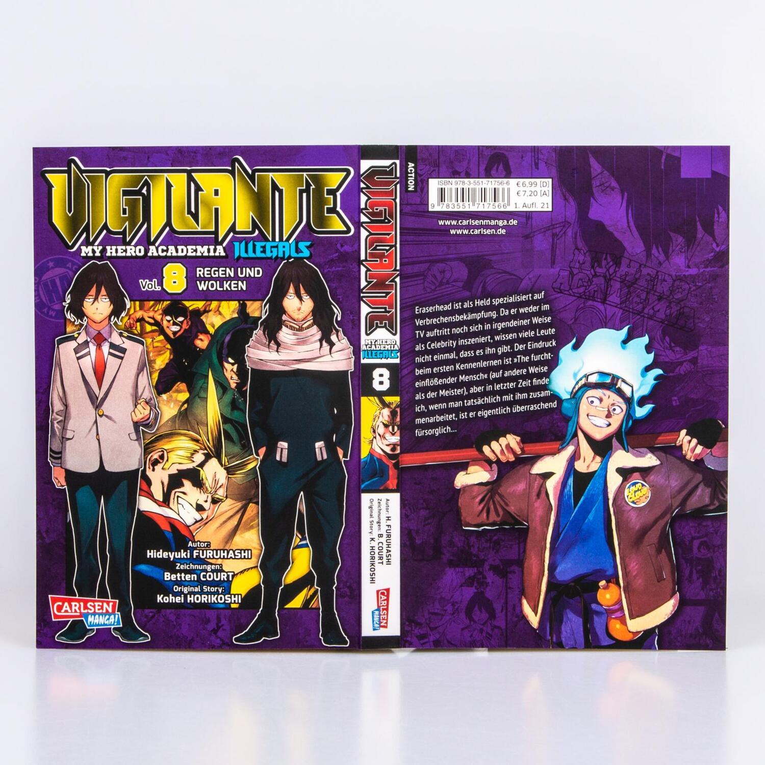 Bild: 9783551717566 | Vigilante - My Hero Academia Illegals 8 | Kohei Horikoshi (u. a.)